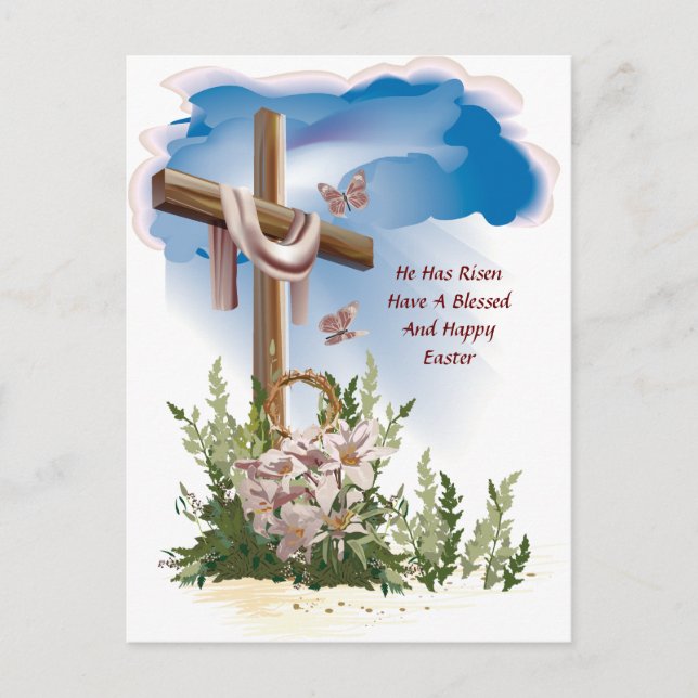 Han har Stiga upp Östra Helg Vykort (Framsida)