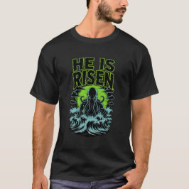 Han har Uppstått Cthulhu Påsk T-shirt