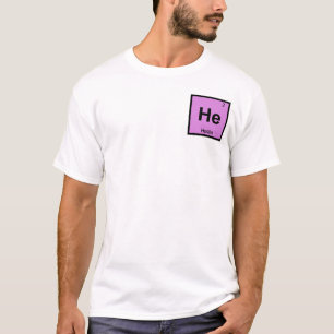 Han - Hestia Goddess kemi Periodic Bord Tee