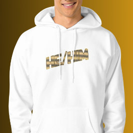 Han Him Guld T-Shirt Hoodie