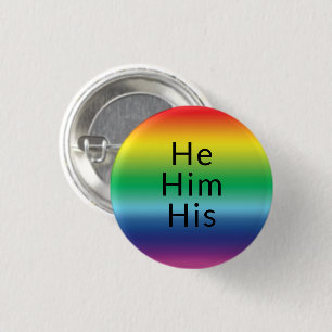 Han, Him, Hans, Pronouns Lgbtq Lgbt Pride Rainbow Knapp