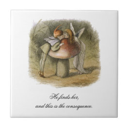 Han hittar hennes romska Fairy Valentindag Kakelplatta