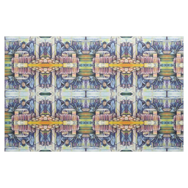 Han hörde vad jag såg tyg (Fat Quarter)