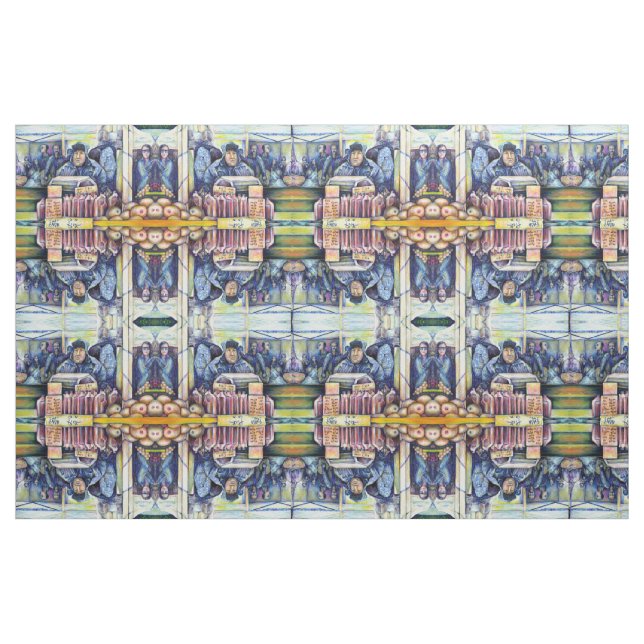 Han hörde vad jag såg tyg (Fat Quarter)