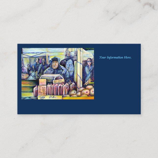 Han hörde vad jag såg visitkort (Framsida)