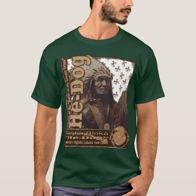Han-Hund Oglala Lakota underchef Tröja (Framsida)