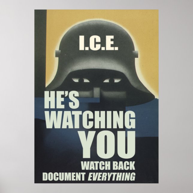 Han iakttar dig 2026 poster (Framsidan)