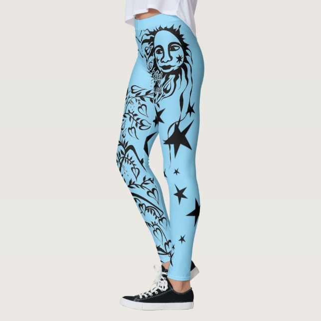 Han Inked Designer Leggings (Vänster)