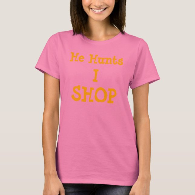 Han Jakt, jag, SHOP T-shirt (Framsida)