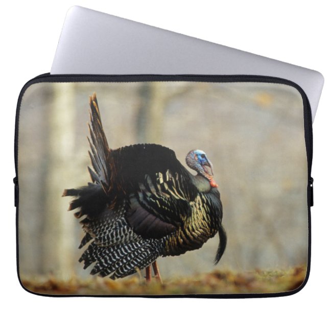 Han kalkon stoltserar, Illinois Laptop Sleeve (Framsidan)