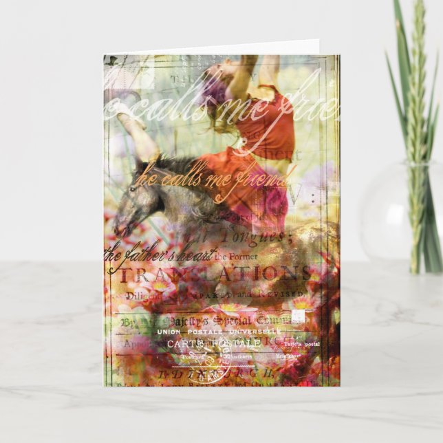 Han kallar mig Friend Kort (Framsida)