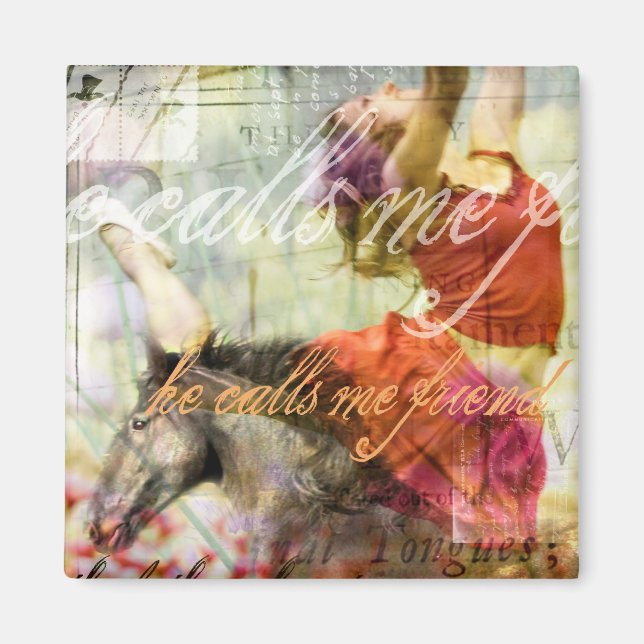 Han kallar mig Friend Magnet (Framsidan)