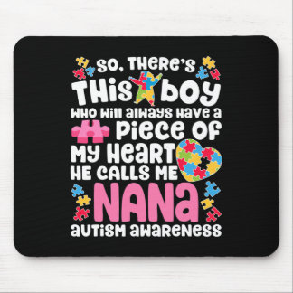 Han kallar mig Nana Autism Awareness Musmatta