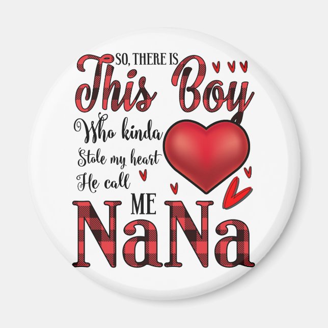 Han kallar mig Nana. Magnet (Framsidan)
