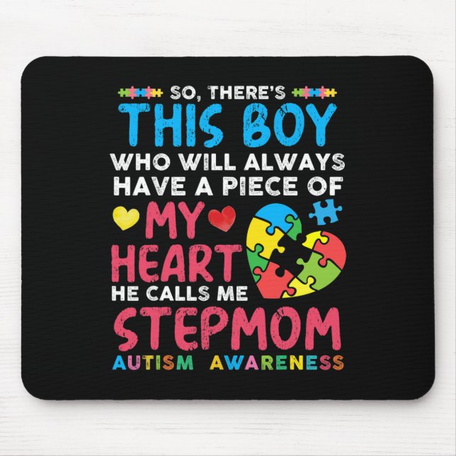 Han kallar mig Stepmamma Autism Awaren Musmatta (Framsidan)