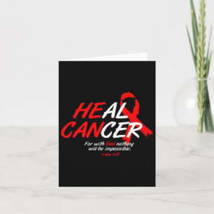 Han kan bota cancern Blodcancer - medvetandegrad R Kort
