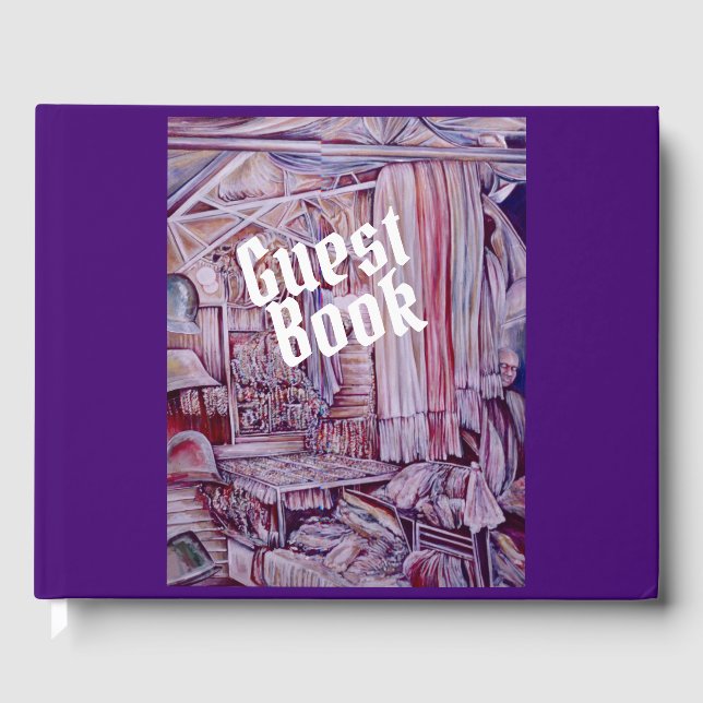 Han kan få ett levande rum ut ur mig gästböcker (Framsida)