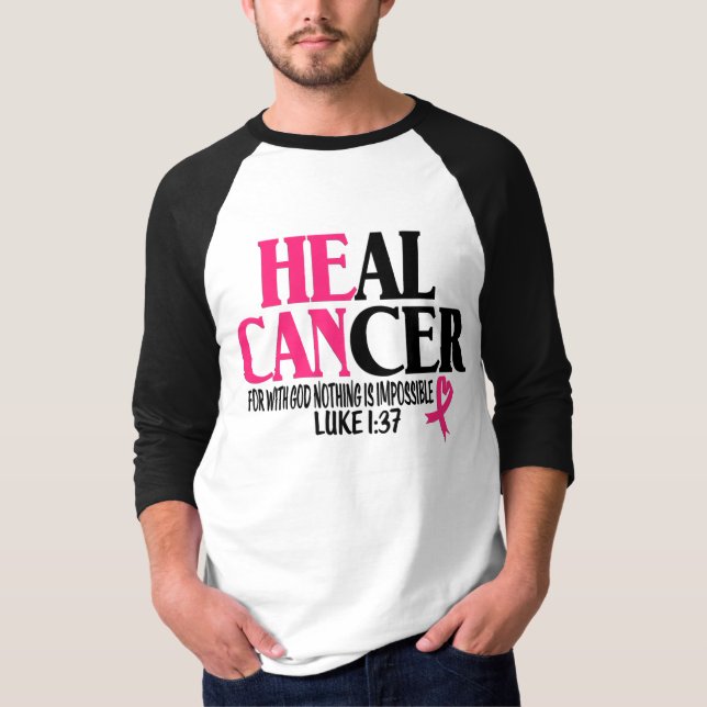 Han kan läka cancer t shirt (Framsida)