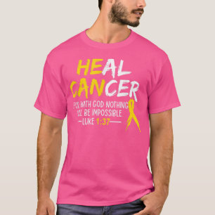 Han kan läka skjortan om barncancer t shirt