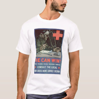 Han kan segra! (US00233) T-shirt