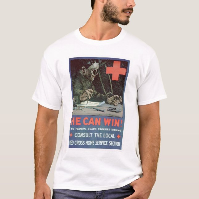 Han kan segra! (US00233) Tee (Framsida)