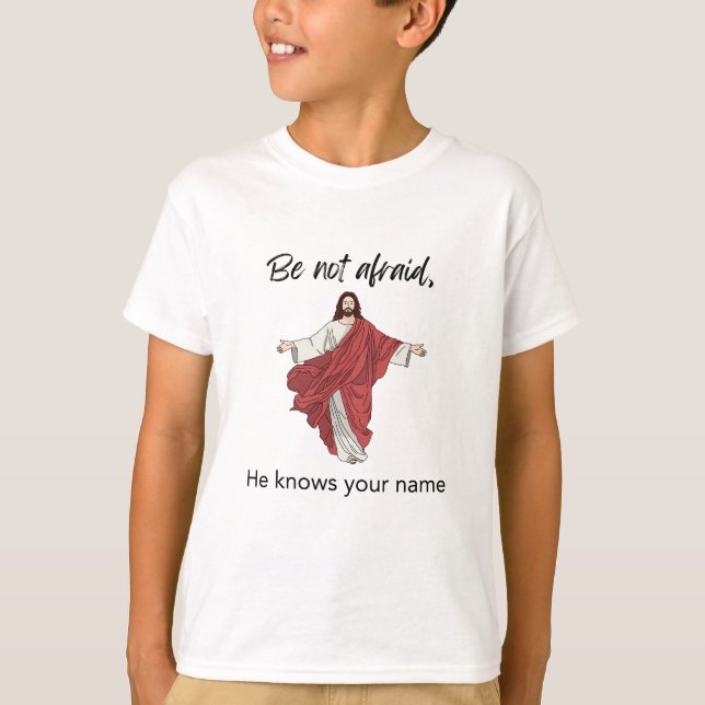 Han känner ditt namn t shirt (Framsida)