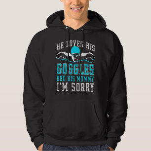 Han Kärlek och hans Mamma är jag ledsen Pract Hoodie