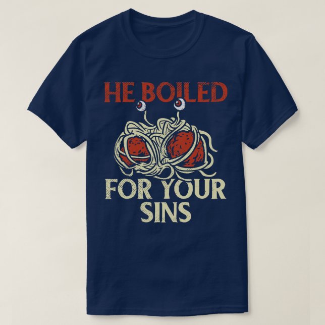 Han kokade för dina sinnen t shirt (Design framsida)
