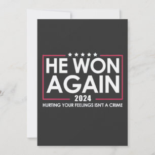Han kom igen 2024 Trump Inaguration 2025 Inbjudningar