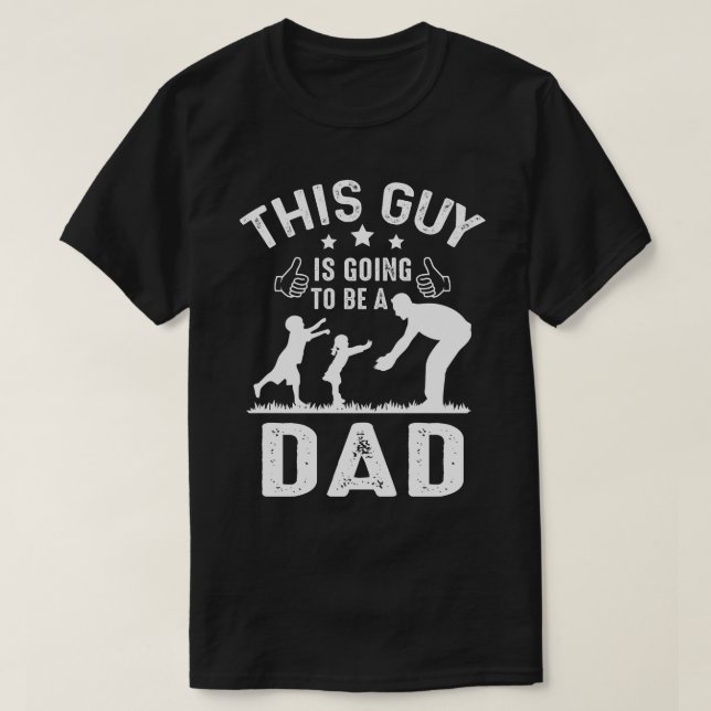 Han kommer att bli en PAPPA Fars dag T Shirt (Design framsida)