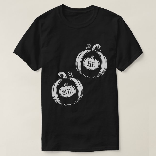 Han kommer att bli Gender Reit. T Shirt (Design framsida)