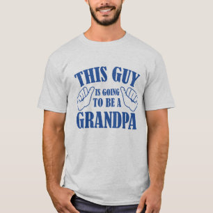 Han kommer att bli morfar. t shirt