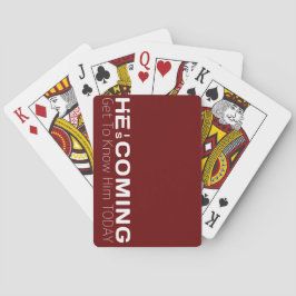 Han kommer att lära känna honom idag casinokort