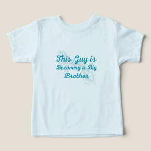 Han kommer bli en storebror. t shirt