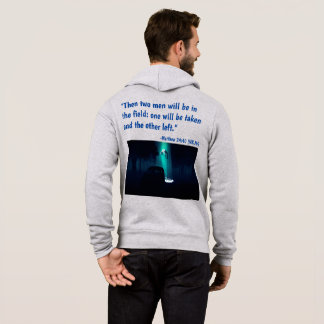 Han kommer med Manar Grått Zipper T Shirt