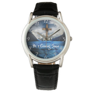 HAN KOMMER SNART Jesus i det sammanfallande vatten Armbandsur
