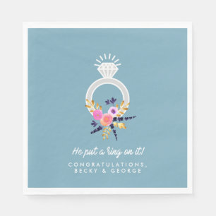Han la Ring på Förlovningsfesten Napkins Pappersservett