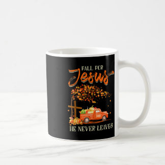 Han Lämnar aldrig Kor Jesus Christi Kaffemugg