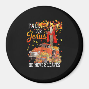 Han Lämnar aldrig Kor Jesus Christi Magnet