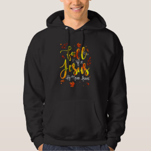 Han Lämnar aldrig kristendomen Jes Hoodie