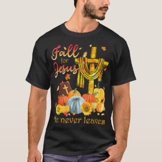 Han Lämnar aldrig kristendomen Jes T Shirt