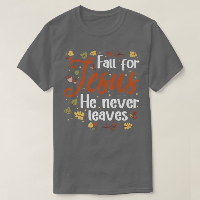 Han Lämnar aldrig Pumpkin Halloween 2 T Shirt (Design framsida)