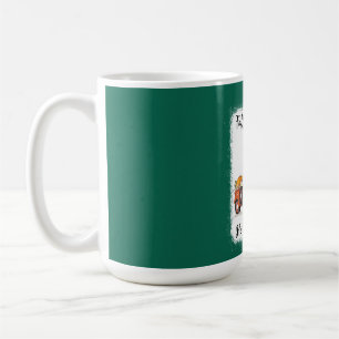 Han Lämnar aldrig Pumpkin Lastbil tack Kaffemugg