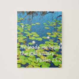 Han leder mig bredvid lugnt vatten pussel