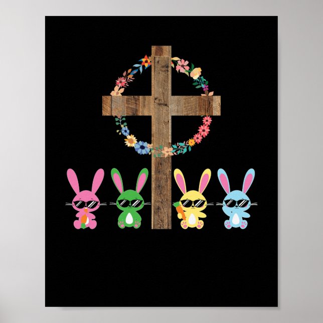 Han lever Påsk Glad påsk Faith Kor Poster (Framsidan)