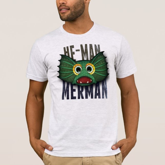 Han-Man MermanT-tröja Tee Shirt (Framsida)