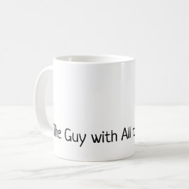 Han med alla svar kaffemugg