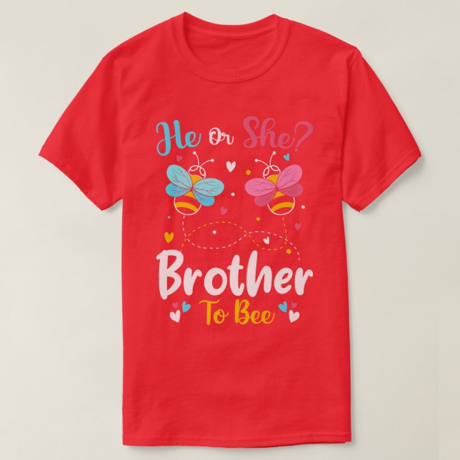 Han och hon broder till Genderna Rev. T Shirt (Design framsida)