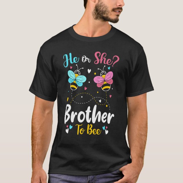 Han och hon broder till Genderna Rev. T Shirt (Framsida)