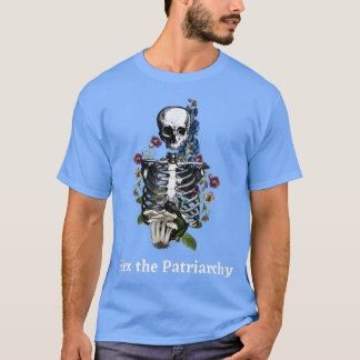 Han patriarkatets feminism Goth och Punk Feminist T Shirt